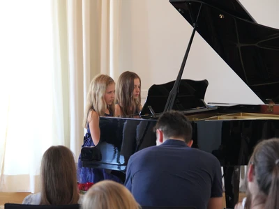 Foto vom Klavierschülerkonzert 2022, München, Nymphenburger Schloss, Johannissaal, 22.07.2022
