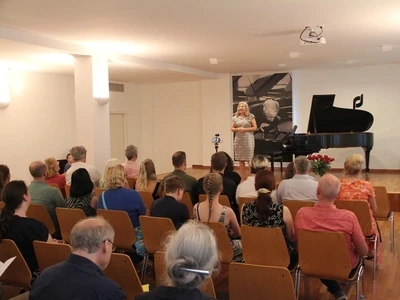 Foto vom Klavierschülerkonzert 2024, München, Steinway-Haus, Rubinsteinsaal, 19.07.2024